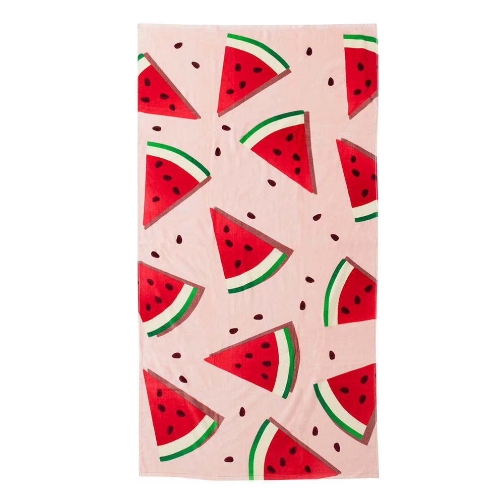 Serviette de plage Melons d'eau 29 1/2 po x 59 po