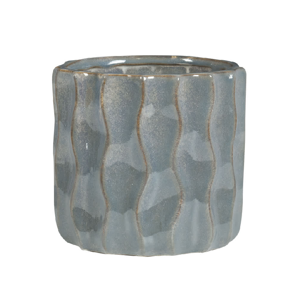 VERTUO Ripple-Pattern Plant Pot Cover 4 7/8 in