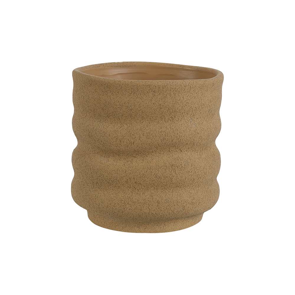 VERTUO Natura Pot Cover 6&nbsp;5/8&nbsp;in Brown