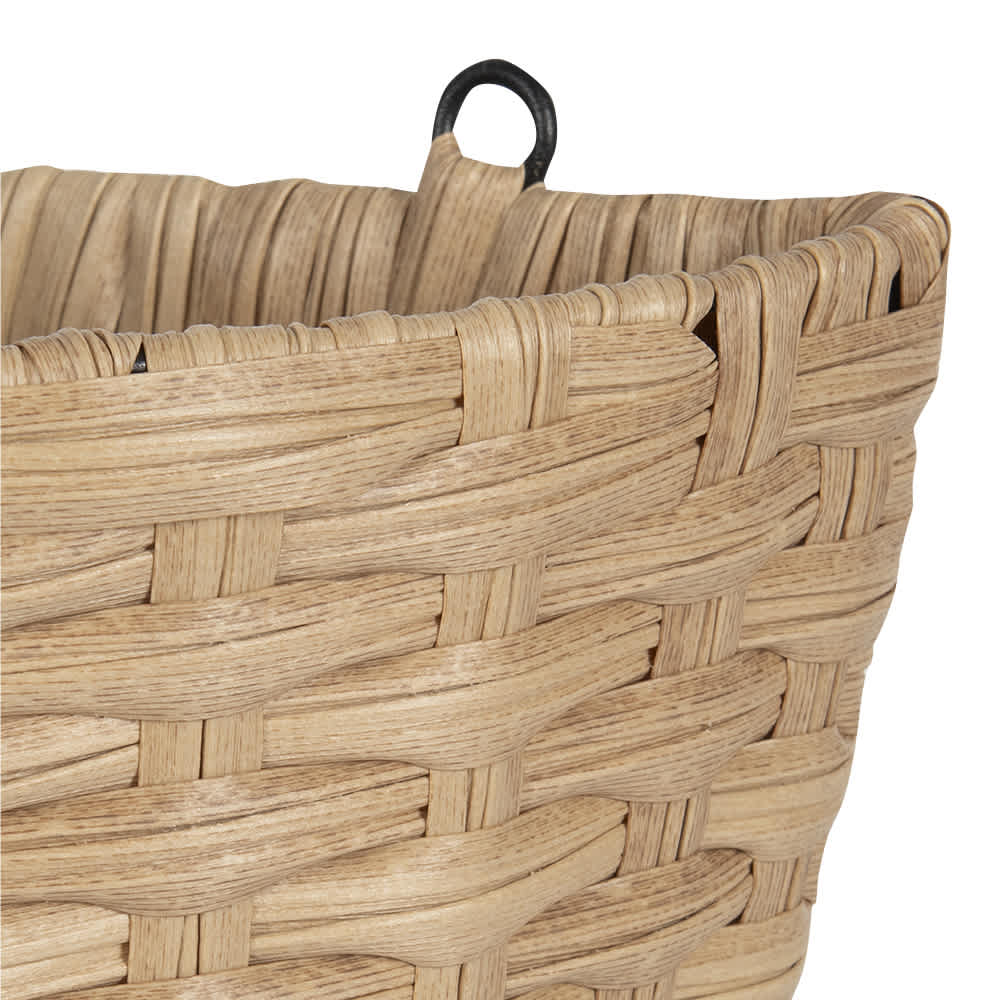 VERTUO Polyrattan Effect Wall Flower Pot  Beige 12 1/2 in. x 7 in.