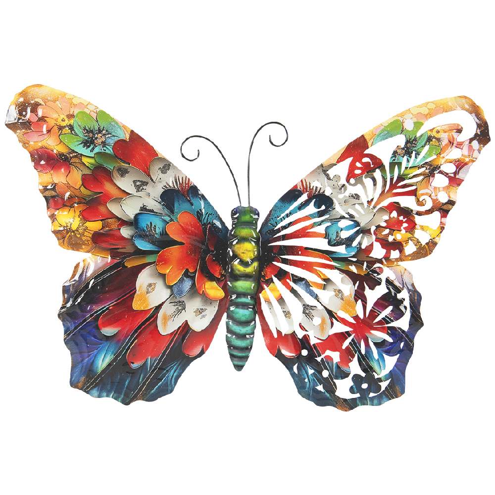 VERTUO Butterfly Wall Decoration 16 1/2 in.