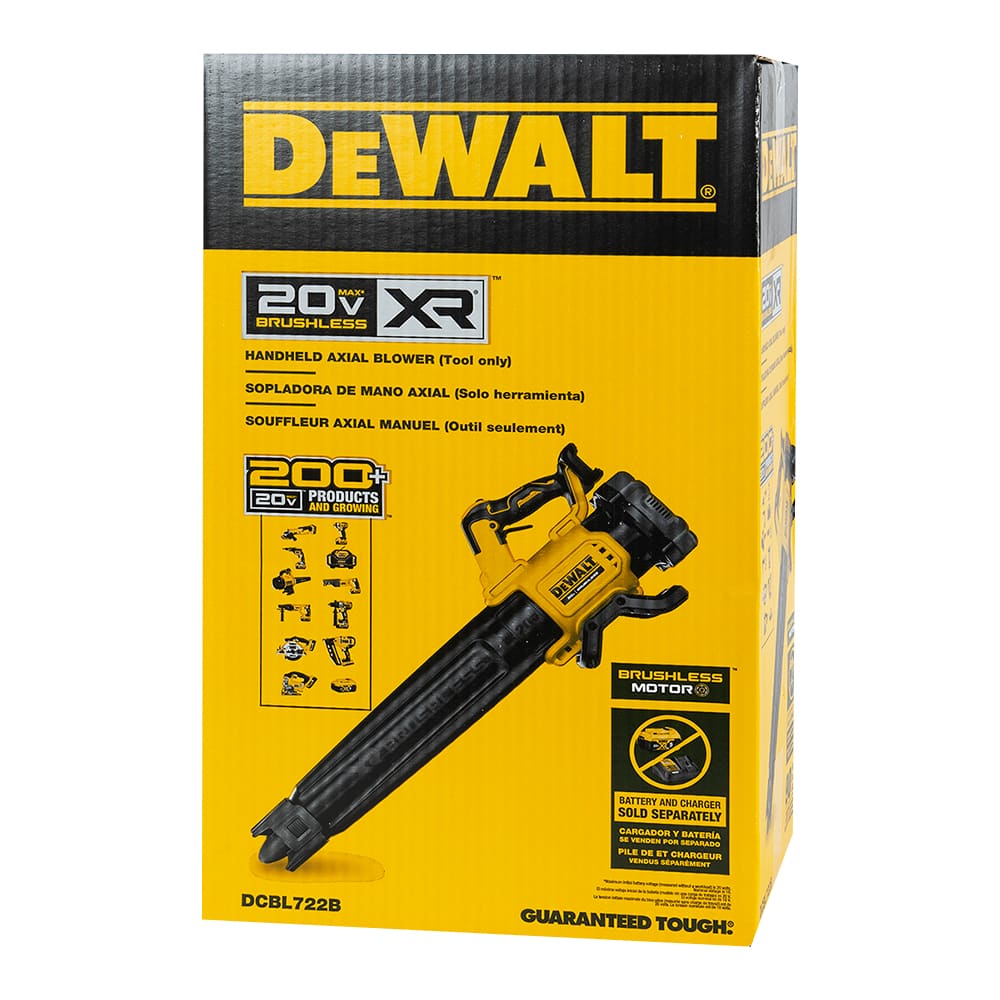 Souffleur sans fil à moteur sans balais 20 V Max outil seul DEWALT