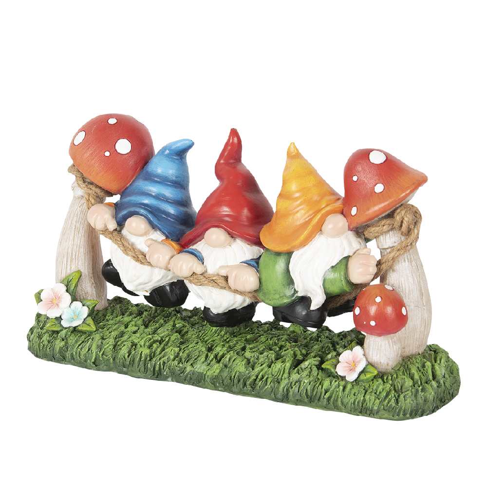 Gnomes sur corde 12&nbsp;1/4&nbsp;po VERTUO