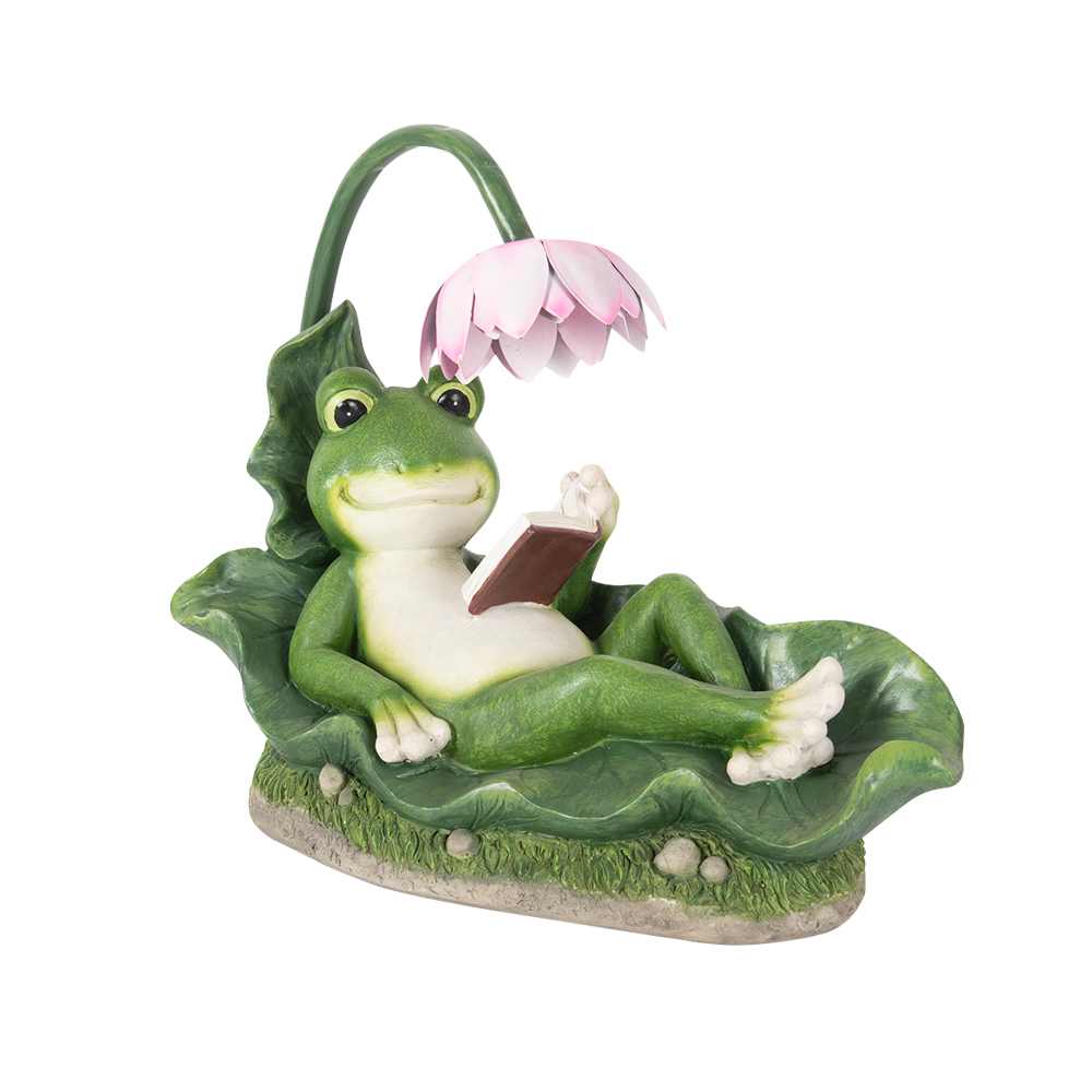 Grenouille sur nénuphar 11&nbsp;1/2&nbsp;po VERTUO