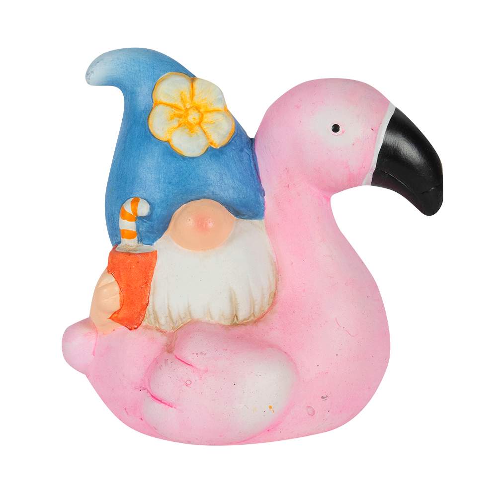 VERTUO Gnome on Flamingo 5 3/4&nbsp;in.