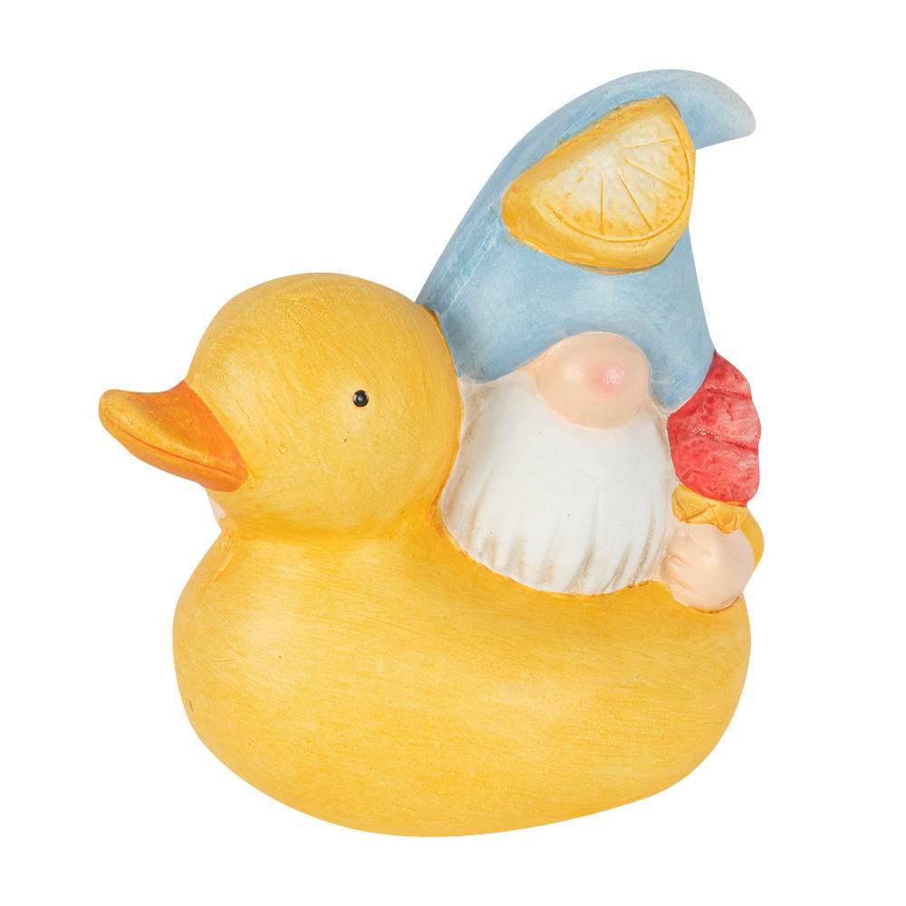 VERTUO Gnome on Yellow Duck 5 7/8&nbsp;in.
