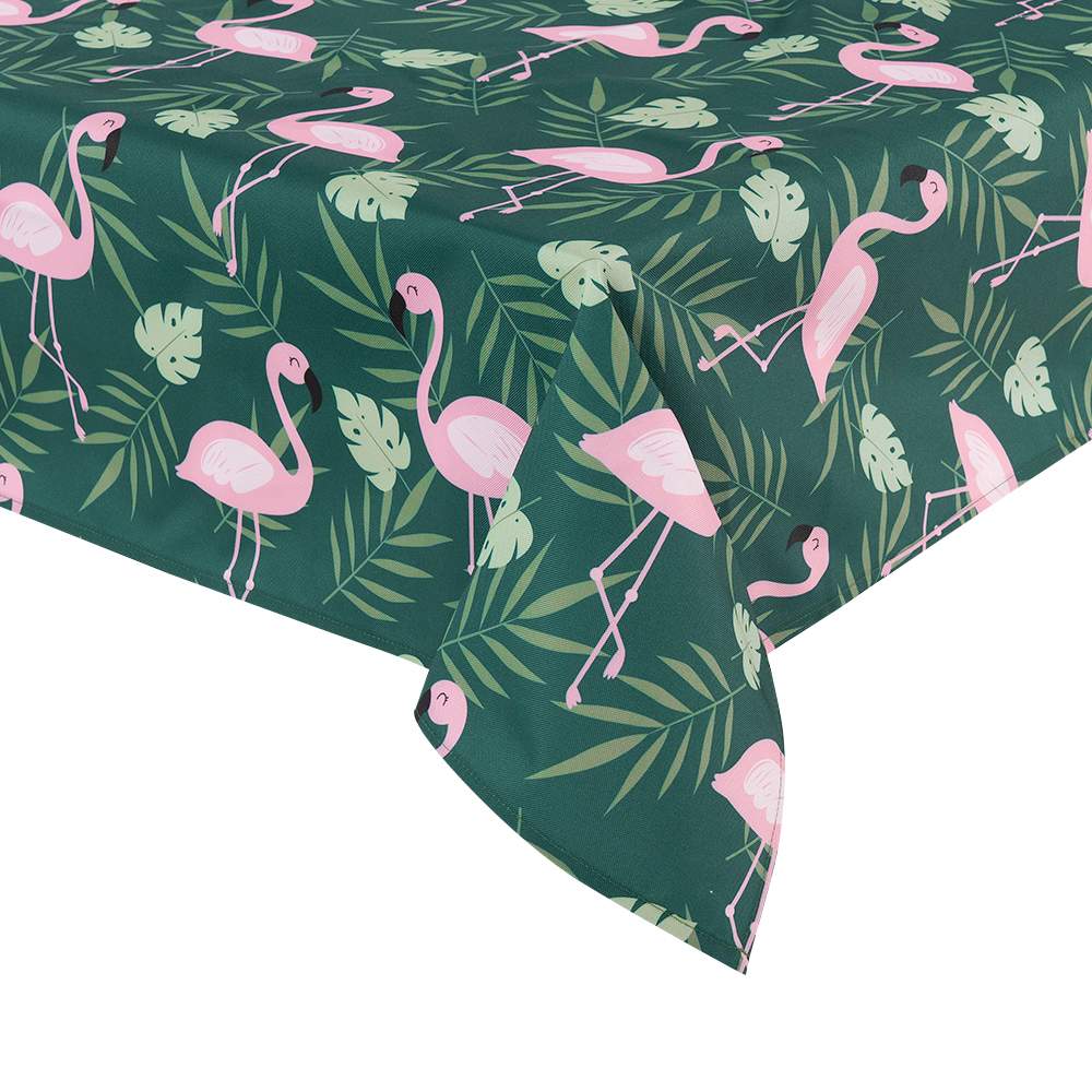 Nappe Flamants roses 55&nbsp;1/8&nbsp;po&nbsp;x&nbsp;90&nbsp;1/8&nbsp;po VERTUO