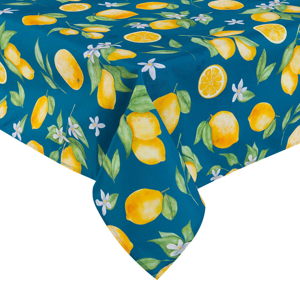 Nappe Citrons jaunes 55&nbsp;1/8&nbsp;po&nbsp;x&nbsp;90&nbsp;1/8&nbsp;po VERTUO