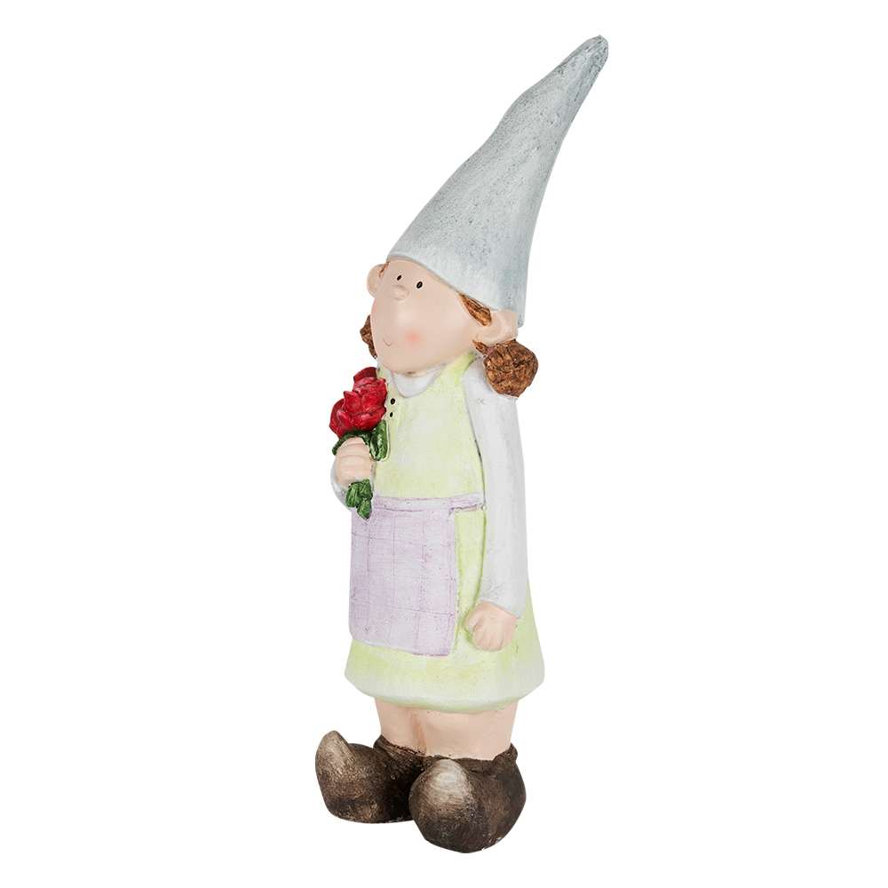 Personnage fille avec fleurs VERTUO