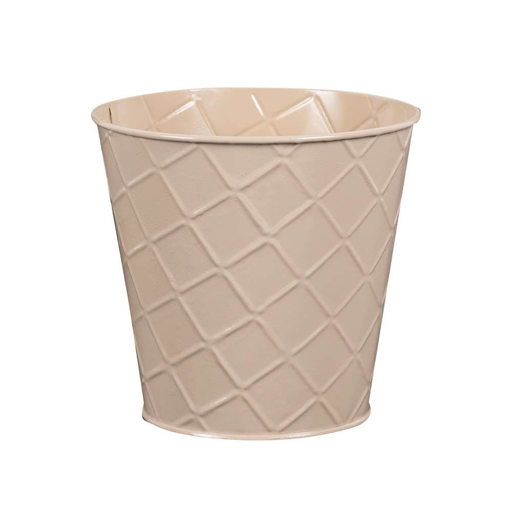 Cache-pot métallique 6&nbsp;1/2&nbsp;po Couleurs variées VERTUO