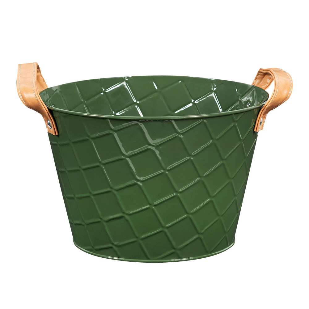 Seau métallique 9 1/2 po Couleurs variées VERTUO