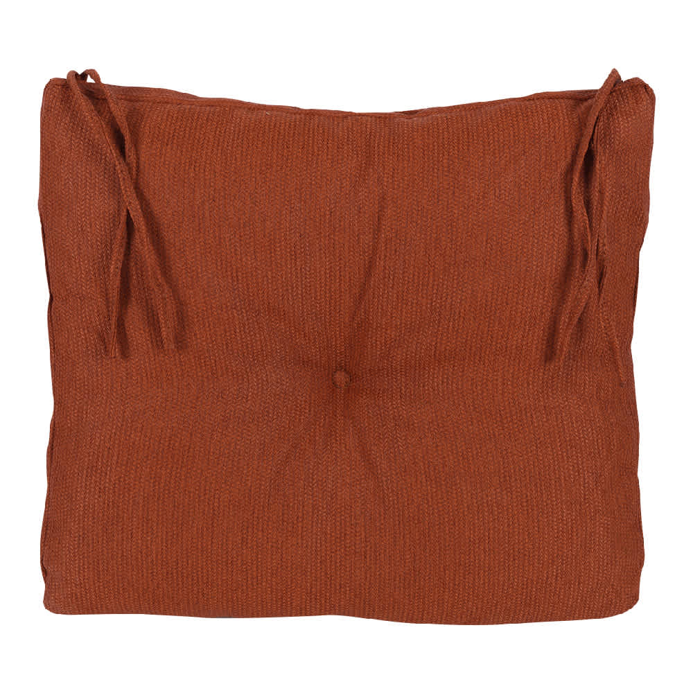 Terracotta Garden Chair Cushion 18&nbsp;in&nbsp;x&nbsp;20&nbsp;in