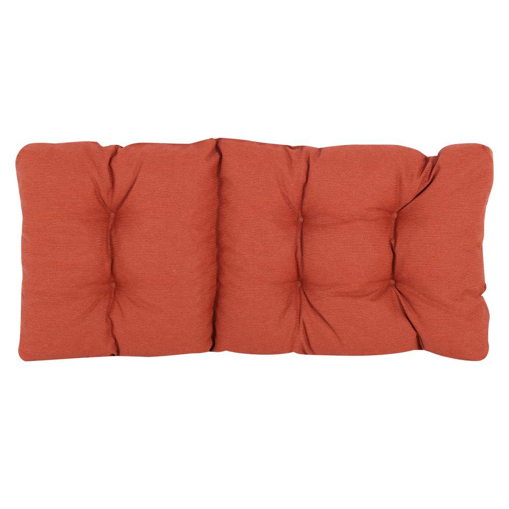 Coussin pour chaise de jardin à haut dossier Terracotta 47&nbsp;po x 20&nbsp;po