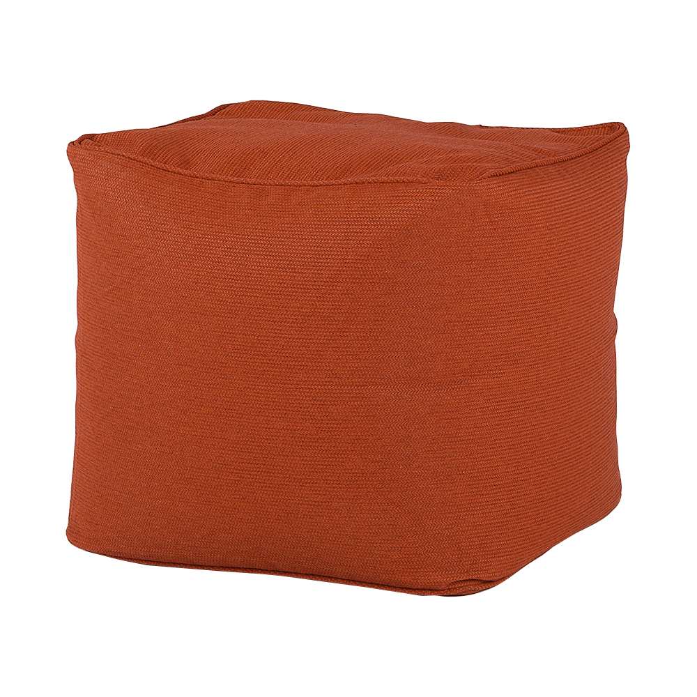 Terracotta Patio Pouf 18&nbsp;in x 18&nbsp;in