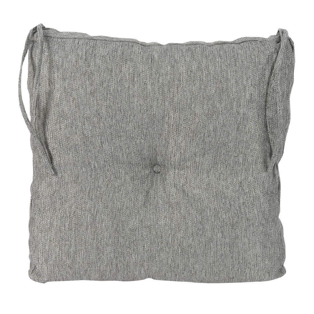 Grey Garden Chair Cushion 18&nbsp;in&nbsp;x&nbsp;20&nbsp;in