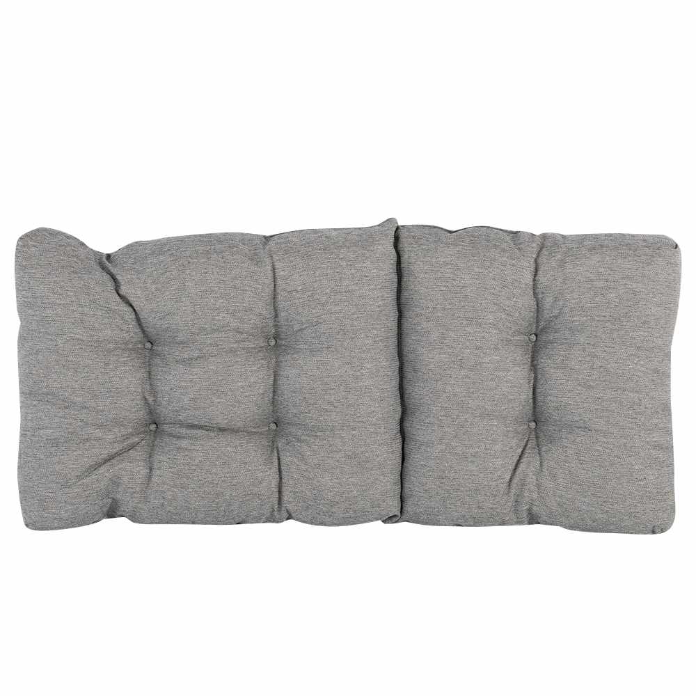 Coussin pour chaise de jardin à haut dossier Gris 47&nbsp;po x 20&nbsp;po
