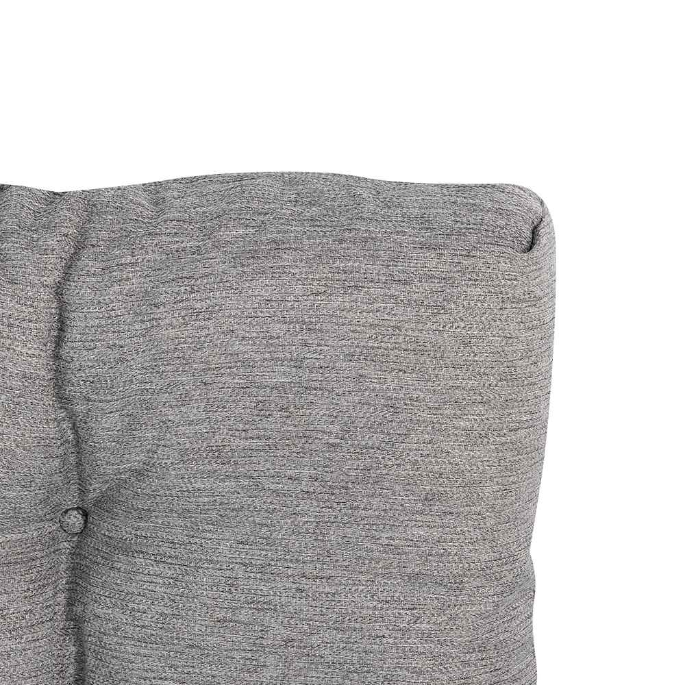 Coussin pour chaise de jardin à haut dossier Gris 47&nbsp;po x 20&nbsp;po