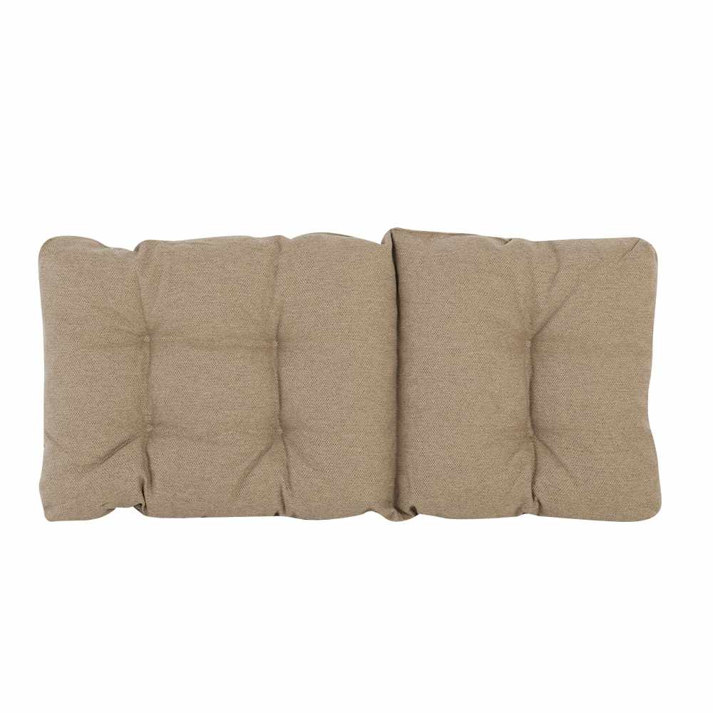 Beige High Back Garden Chair Cushion 47&nbsp;in&nbsp;x&nbsp;20&nbsp;in