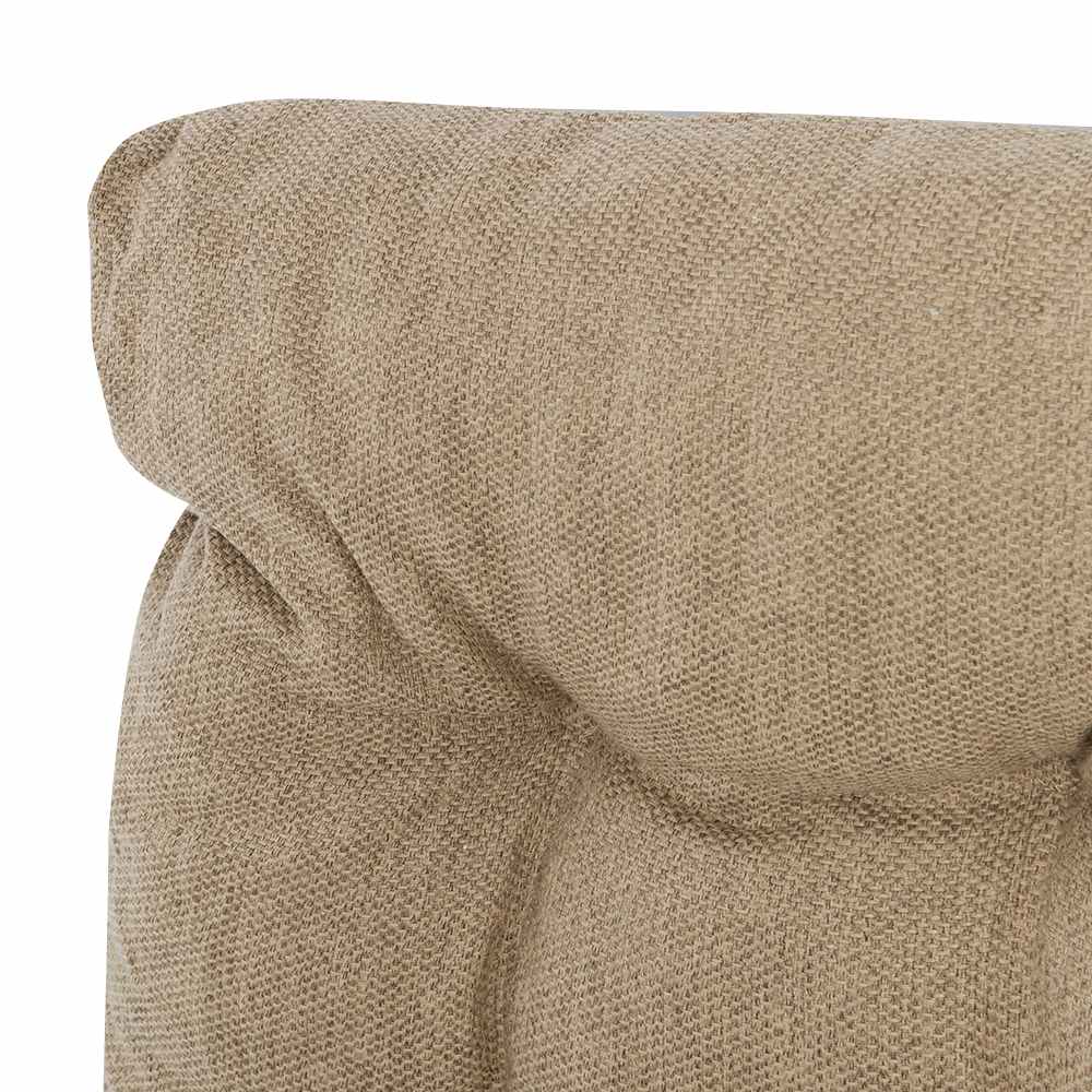 Beige High Back Garden Chair Cushion 47&nbsp;in&nbsp;x&nbsp;20&nbsp;in