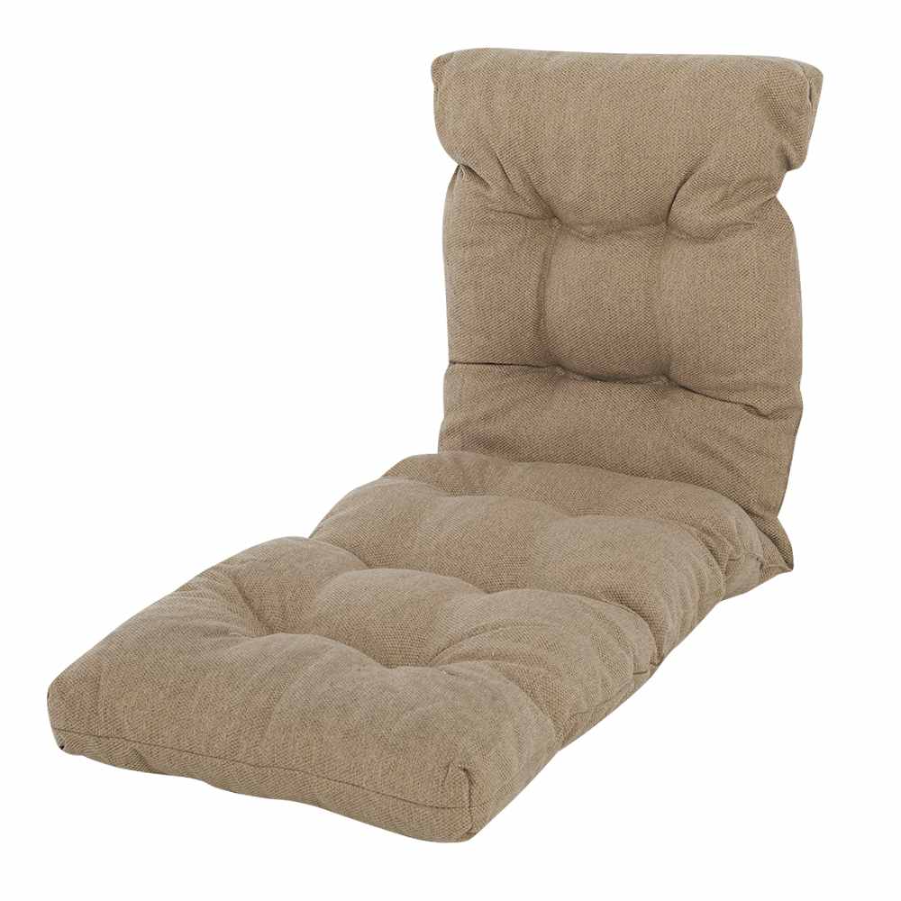 Beige Lounge Chair Cushion 70&nbsp;in&nbsp;x&nbsp;22&nbsp;in