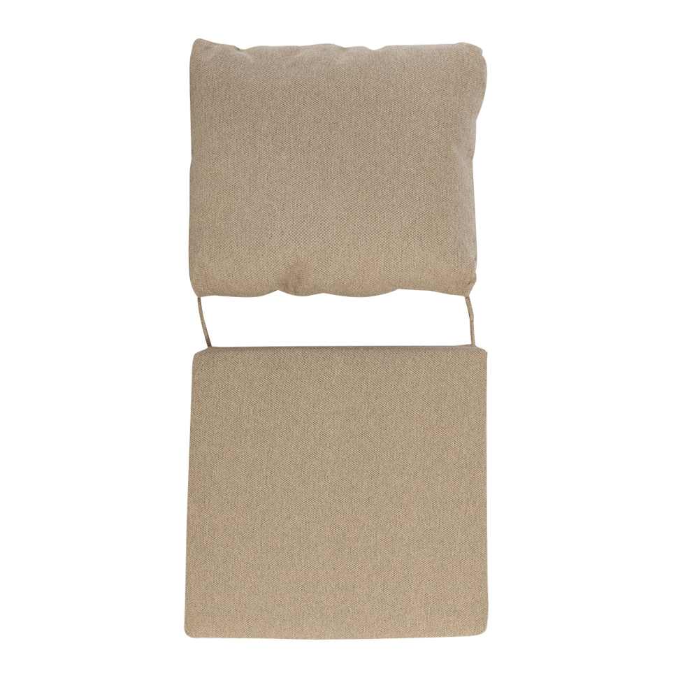 Coussin profond pour chaise de jardin Beige 48&nbsp;po x 24&nbsp;po