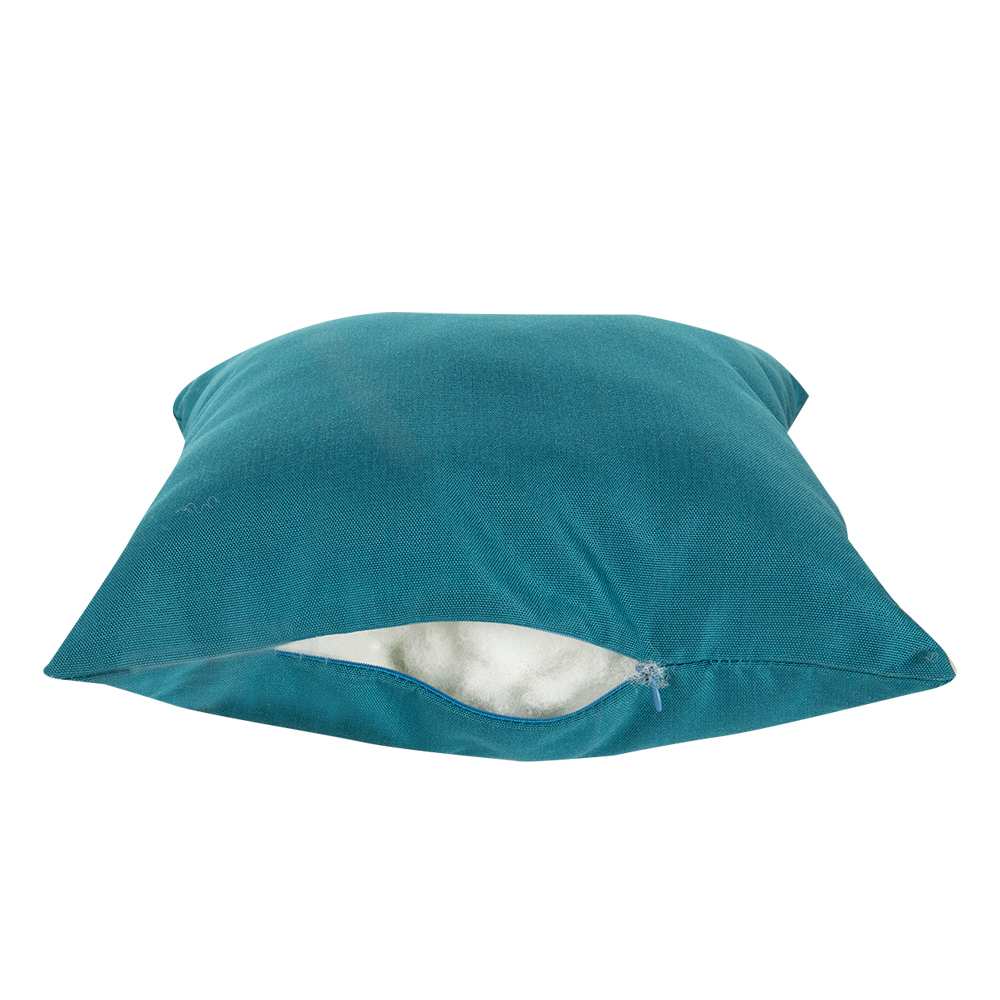 Aqua Patio Cushion 16&nbsp;in&nbsp;x&nbsp;16&nbsp;in
