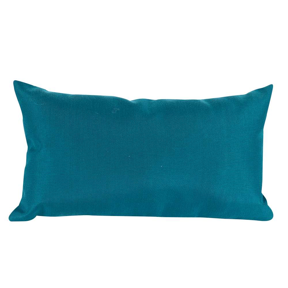 Aqua Patio Cushion 10&nbsp;1/2&nbsp;in&nbsp;x&nbsp;19&nbsp;in