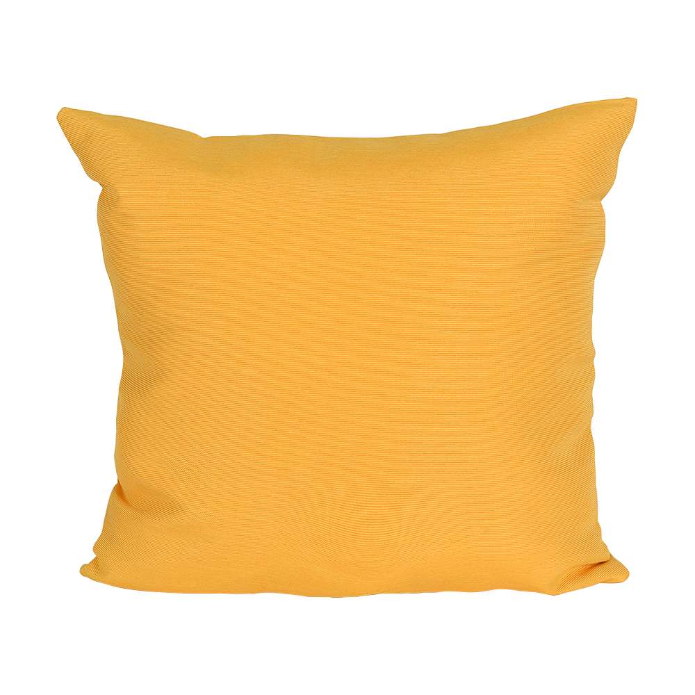 Yellow Patio Cushion 16&nbsp;in&nbsp;x&nbsp;16&nbsp;in