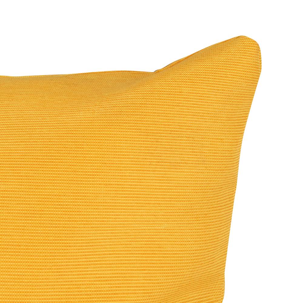 Coussin de patio Jaune 10&nbsp;1/2 po x 19&nbsp;po