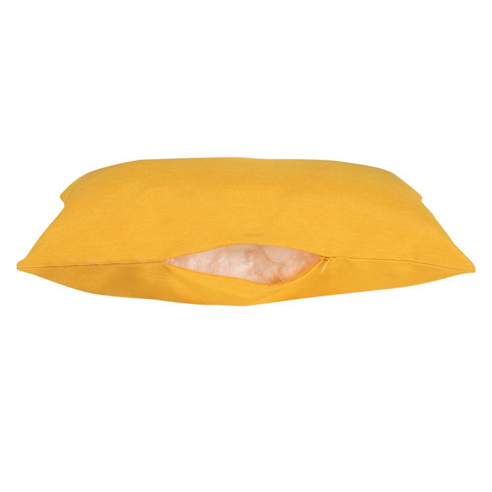 Coussin de patio Jaune 10&nbsp;1/2 po x 19&nbsp;po