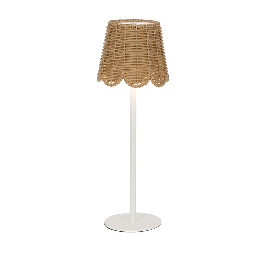 VERTUO Rattan Effect Table Lamp
