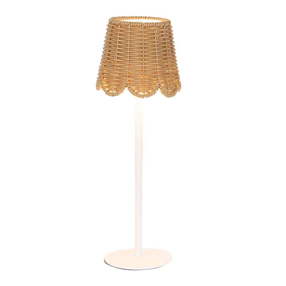 VERTUO Rattan Effect Table Lamp