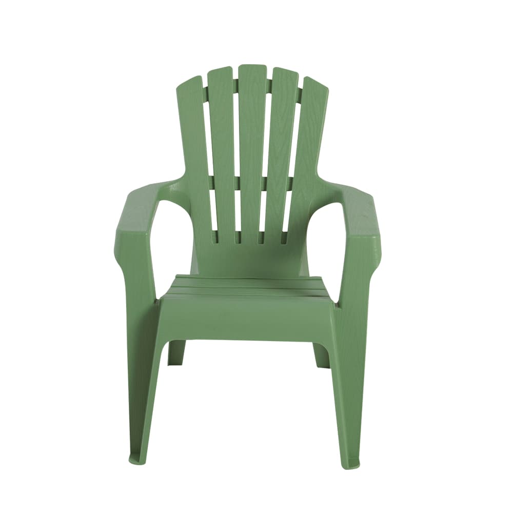 Chaise Adirondack vert en résine pour enfants GRACIOUS LIVING