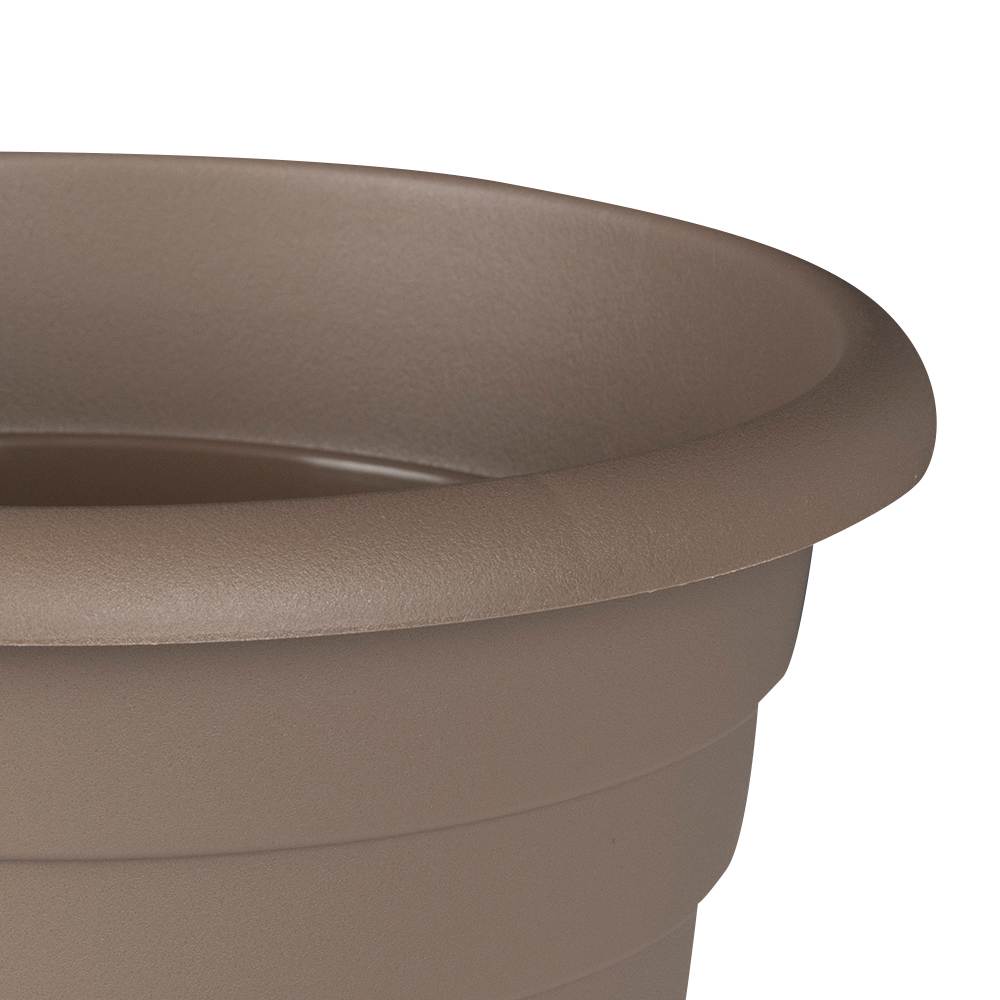 VERTUO Cono Flower Pot 10&nbsp;in Brown