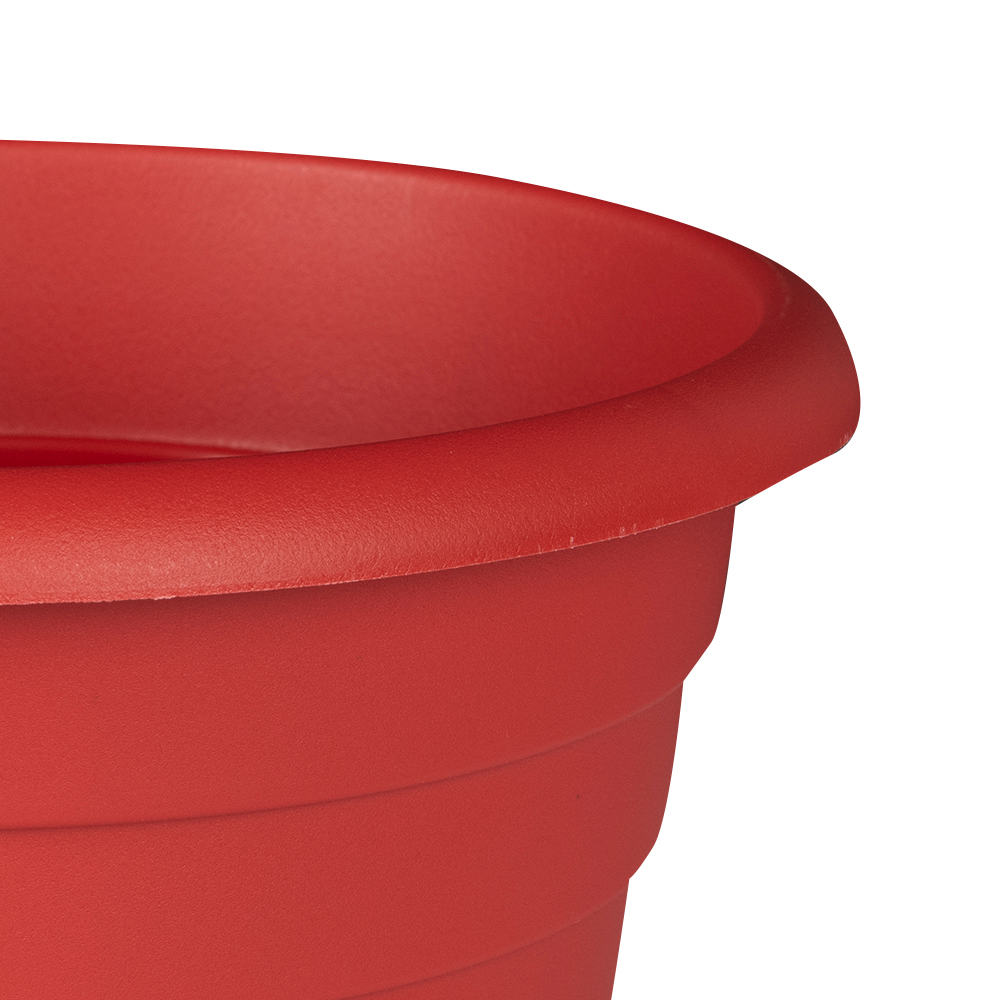 Pot à fleurs Cono rouge 12&nbsp;po VERTUO