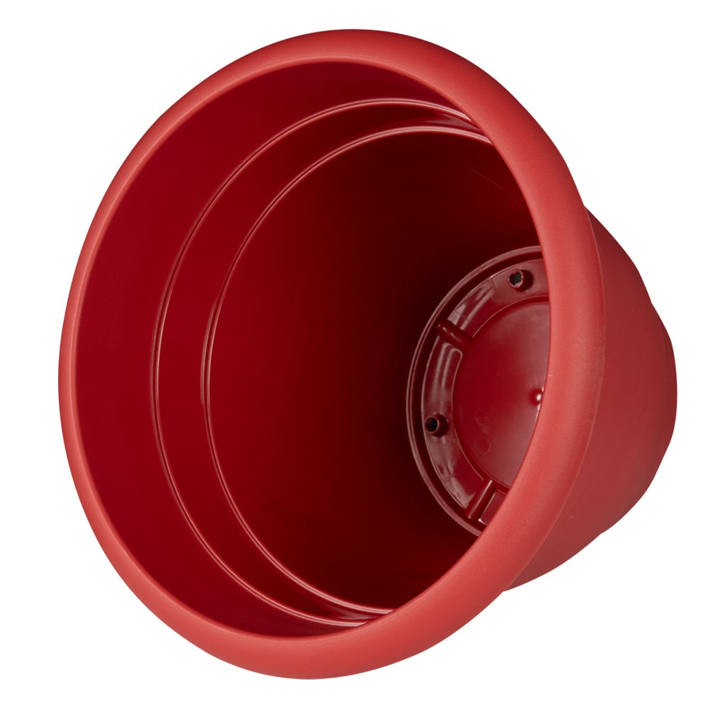 VERTUO Cono Flower Pot 16&nbsp;in Red