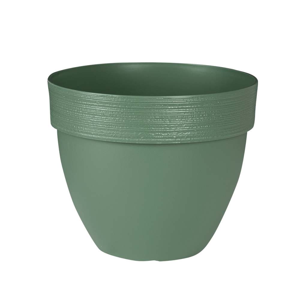 Pot à fleurs Ovo vert 10 1/8&nbsp;po VERTUO