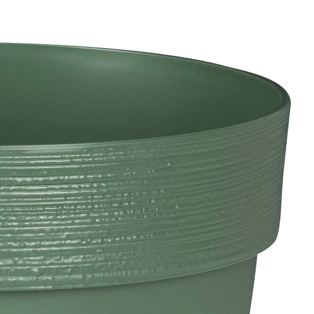 VERTUO Green Ovo Flower Pot 10 1/8&nbsp;in