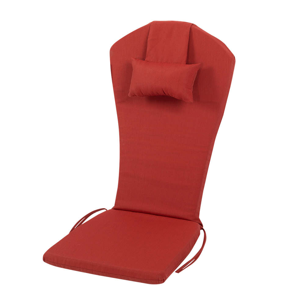 Coussin pour chaise Adirondack rouge