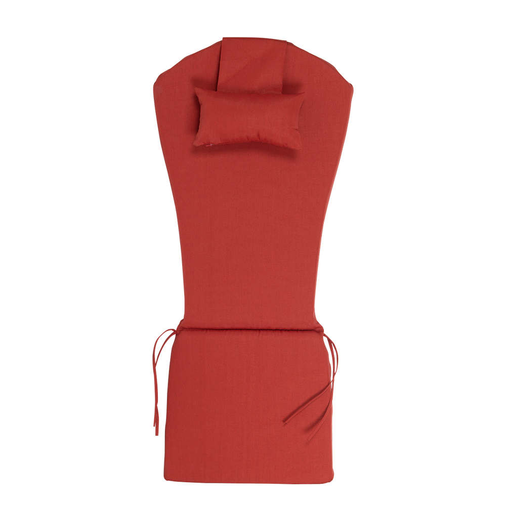 Coussin pour chaise Adirondack rouge
