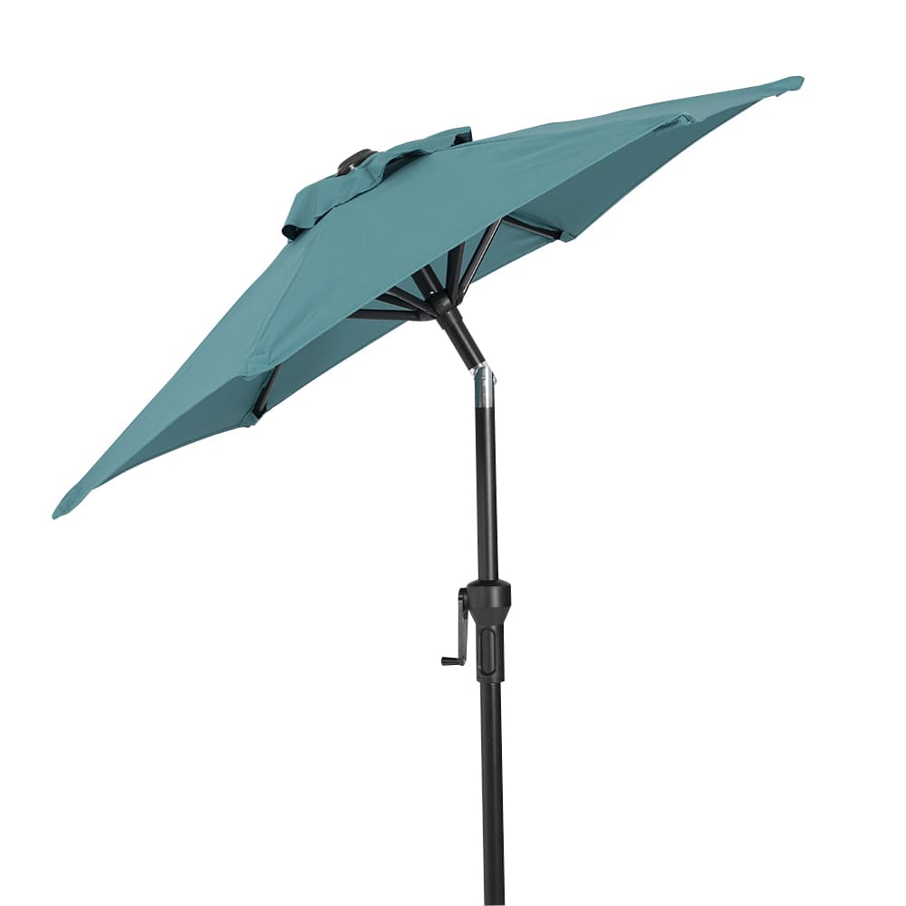 VERTUO Aqua Patio Umbrella with Aluminum Pole 4 ft 11 in