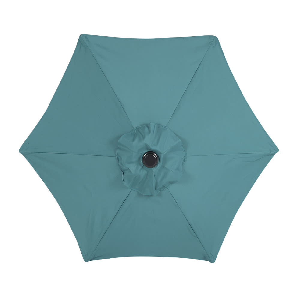 VERTUO Aqua Patio Umbrella with Aluminum Pole 4 ft 11 in