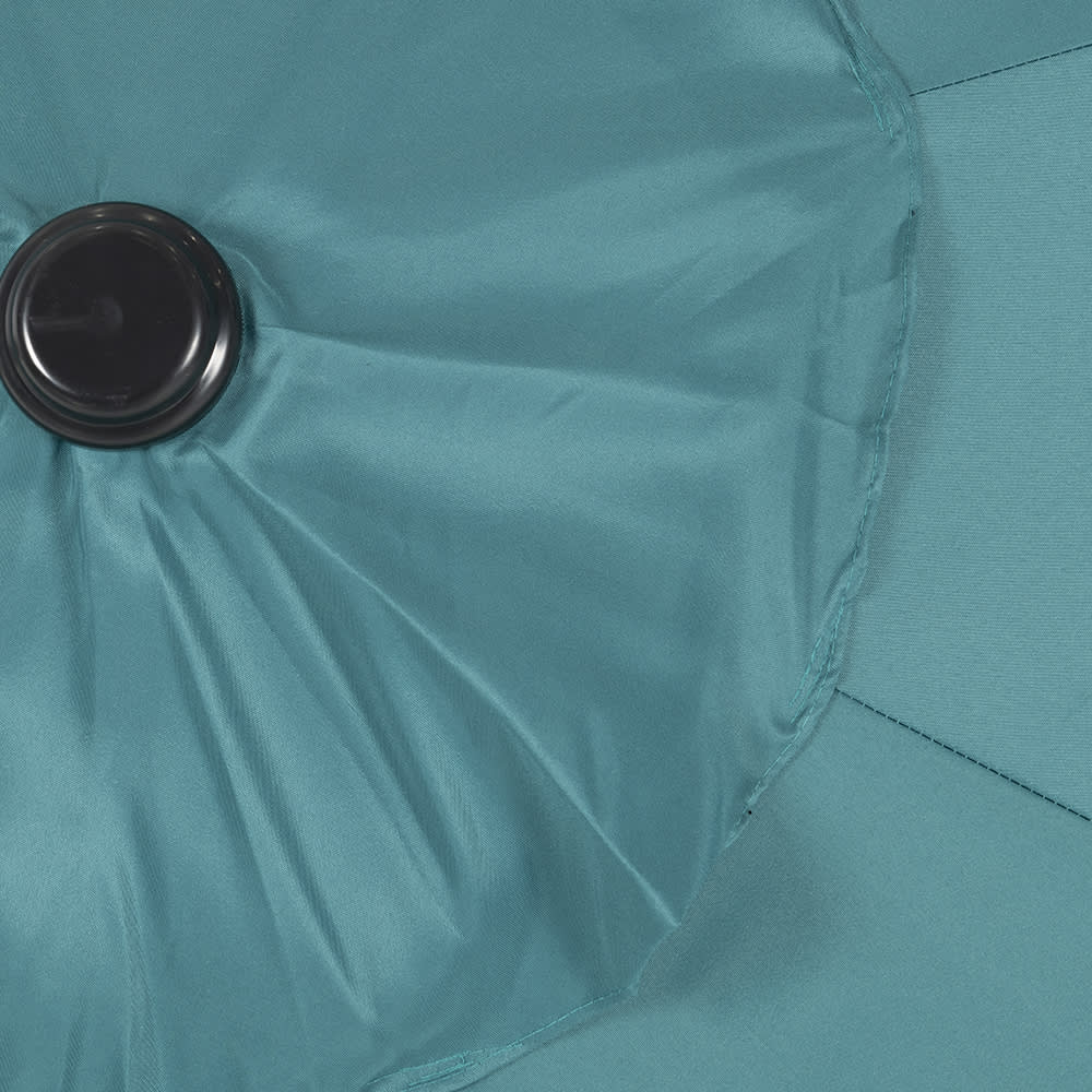 VERTUO Aqua Patio Umbrella with Aluminum Pole 9 ft