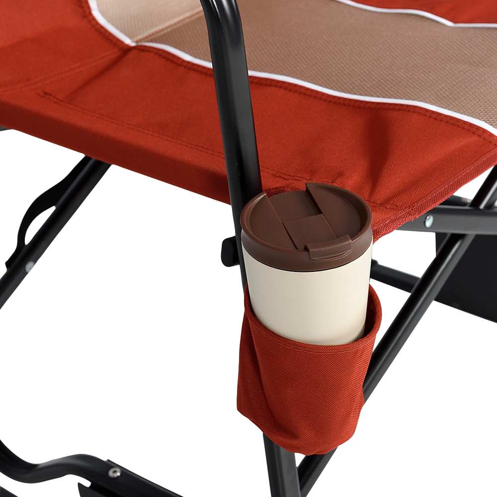 VERTUO Folding & Rocking Outdoor Folding Chair