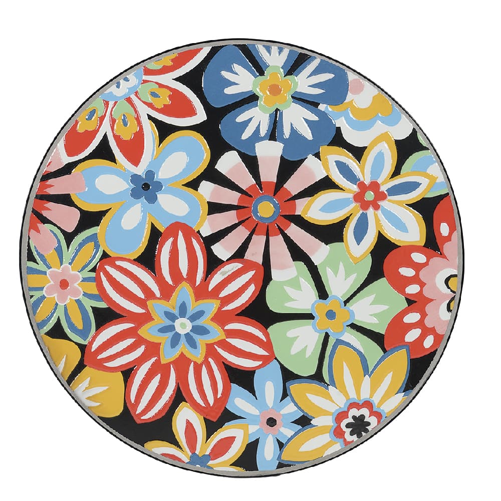 VERTUO Multicoloured Ceramic Bistro Table 23 5/8&nbsp;in.