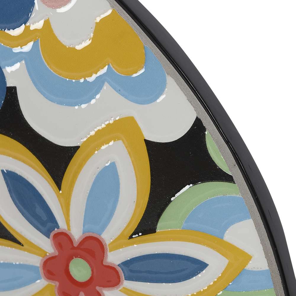 VERTUO Multicoloured Ceramic Bistro Table 23 5/8&nbsp;in.