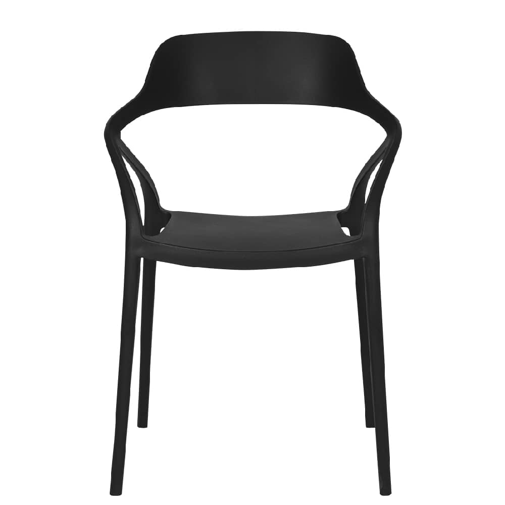 VERTUO Black Polypropylene Distinction Chair