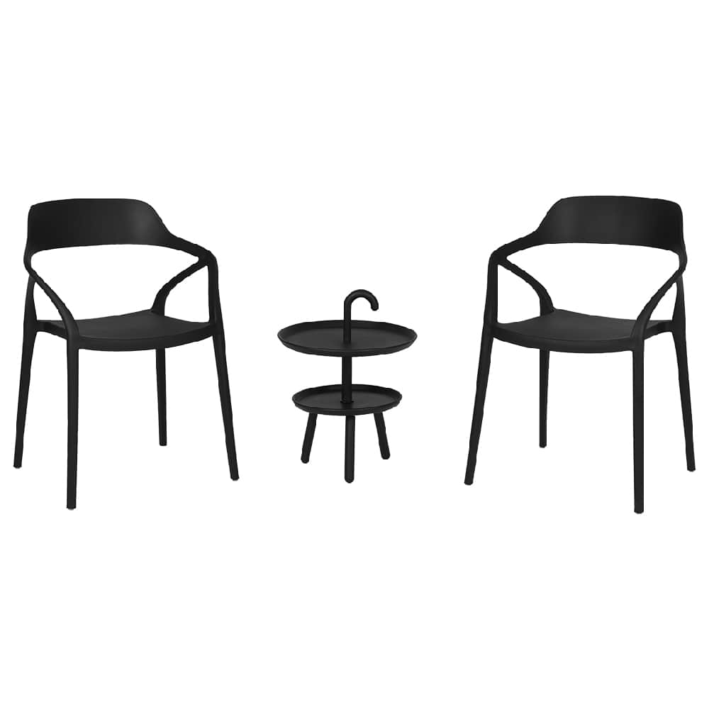 VERTUO Black Polypropylene Distinction Chair - Canac