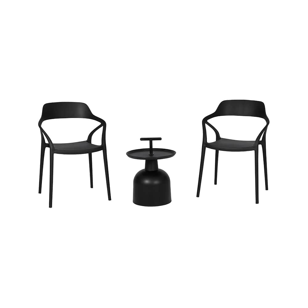 VERTUO Black Polypropylene Distinction Chair