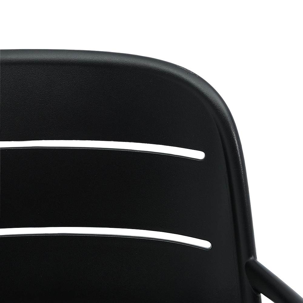 VERTUO Black Polypropylene Fantaisie Chair